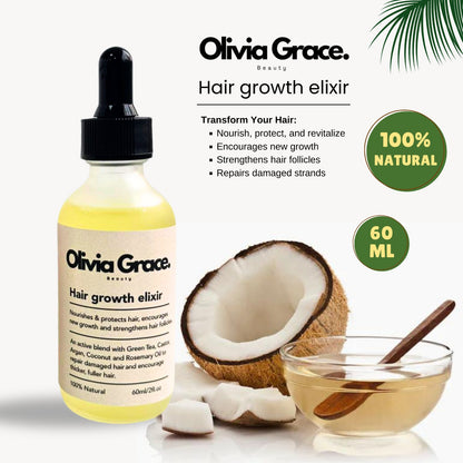 Hair Growth Elixir With Rosemary Oil 60ml