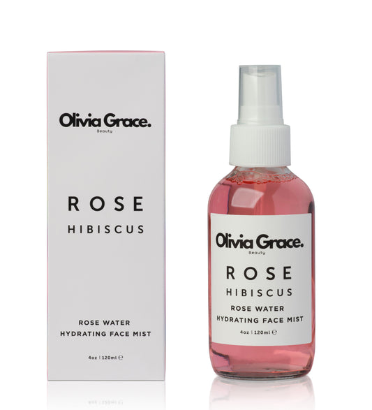 Rose Hibiscus Rose Water Hydrating Face Mist 120ml