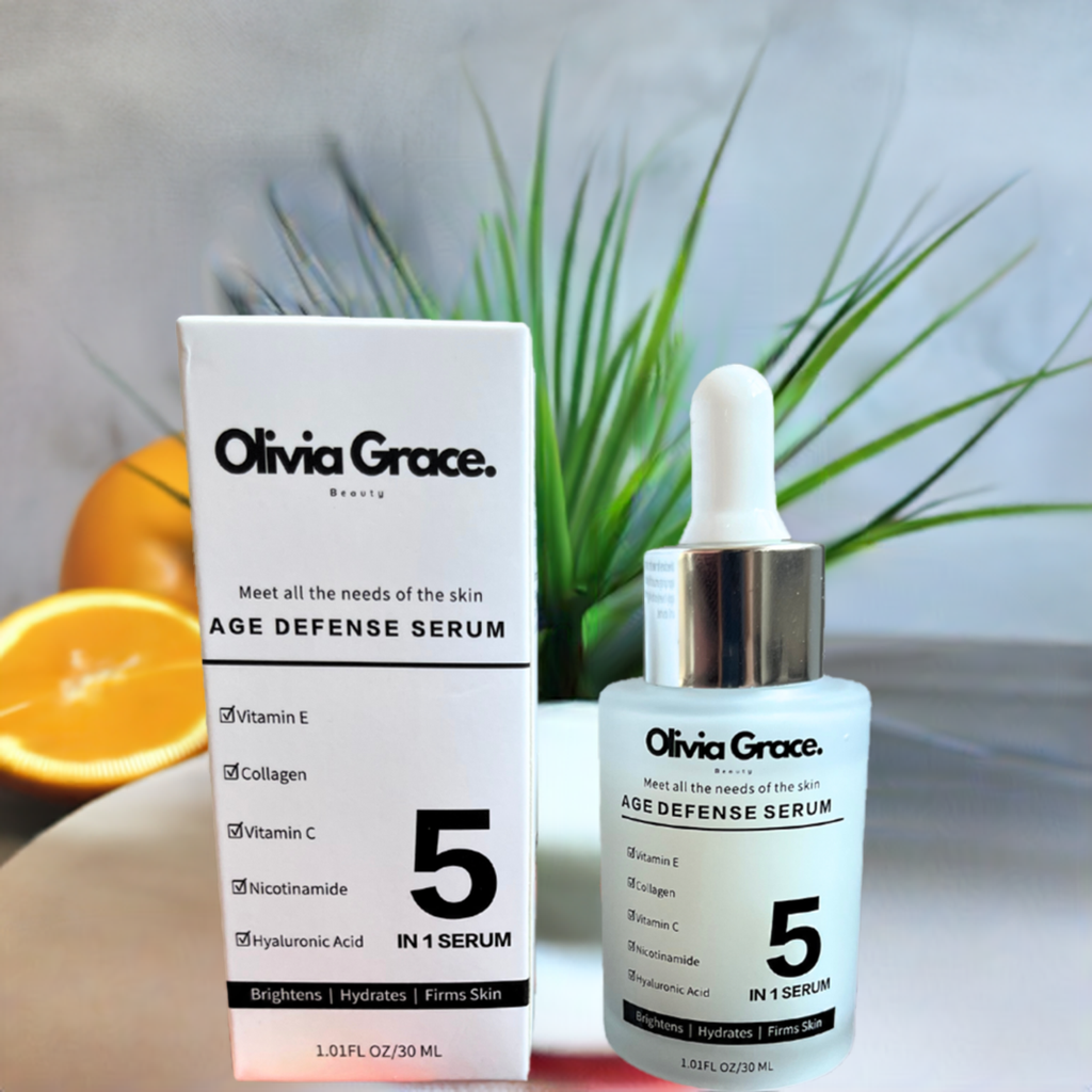 Olivia grace beauty age defense serum