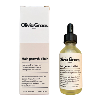 Olivia Grace Beauty Hair Growth Elixir Rosemary Oil